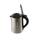 1.0L Brushed Silver Stainless Steel Kettle
