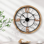 Wooden 60CM Wall Clock