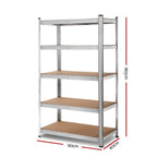 Heavy-Duty 1.8M Metal Storage Rack