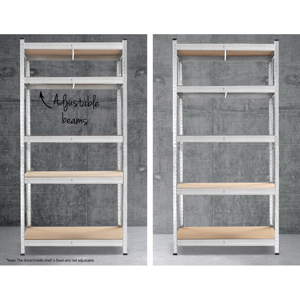 Heavy-Duty Metal Storage Shelf Rack