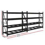 Giantz Heavy-Duty Adjustable Garage Shelving Rack