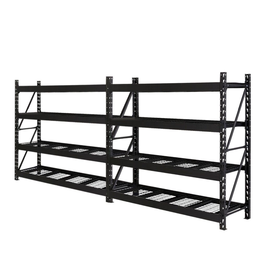 Giantz Heavy-Duty Adjustable Garage Shelving Rack