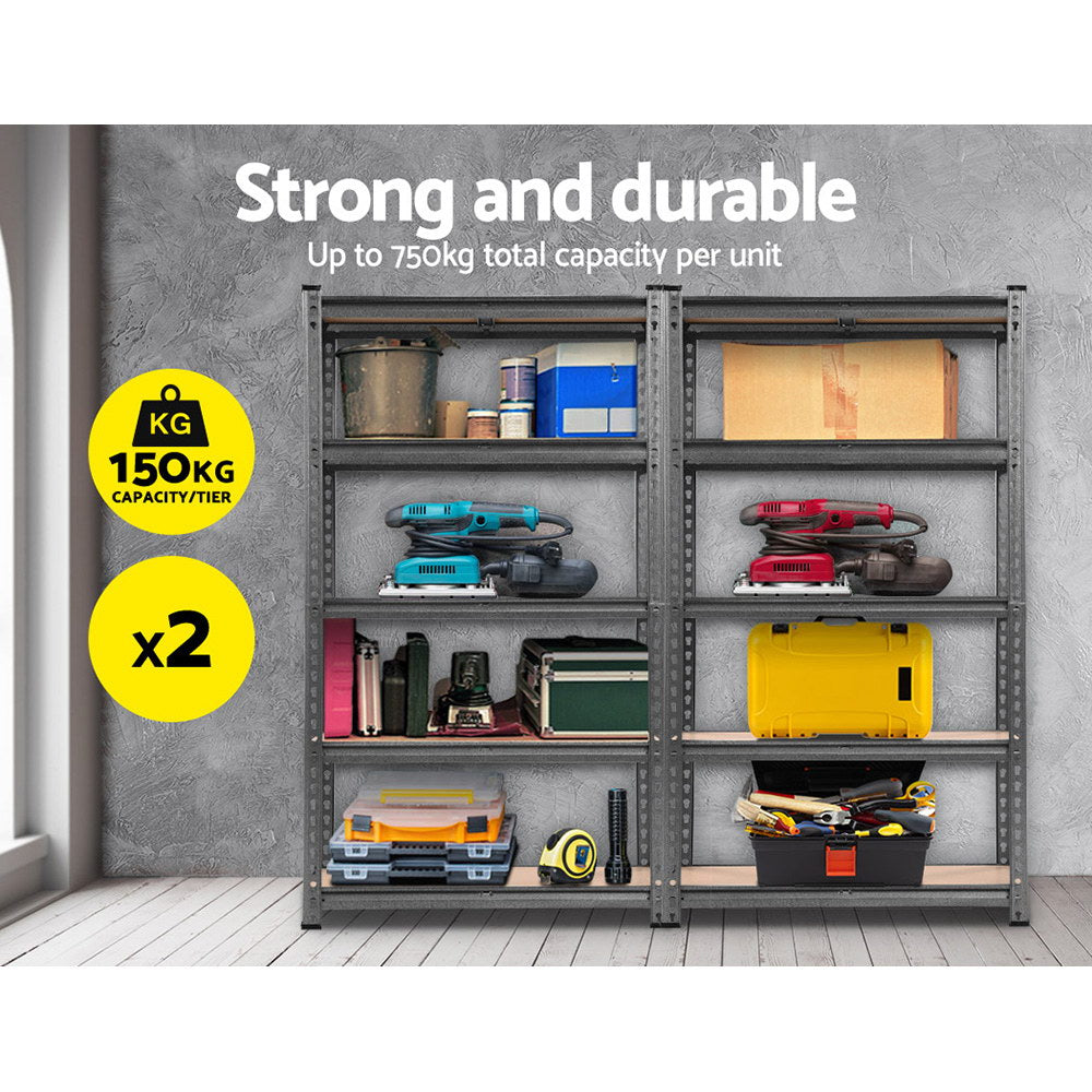 Heavy-Duty Steel Storage Shelf Rack