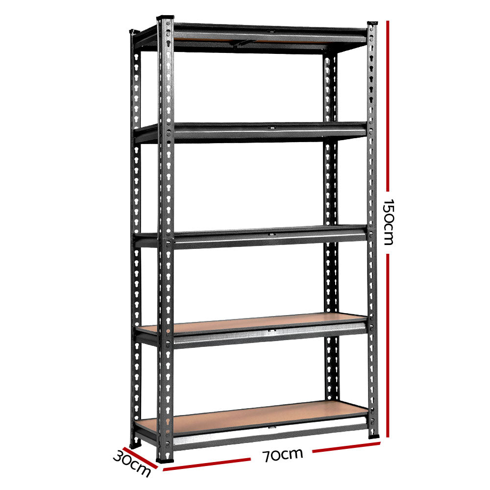 Giantz Heavy-Duty 3x1.5M Garage Shelving Unit