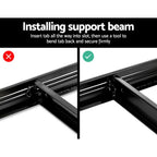 Heavy-Duty 1.8M Adjustable Shelving Unit