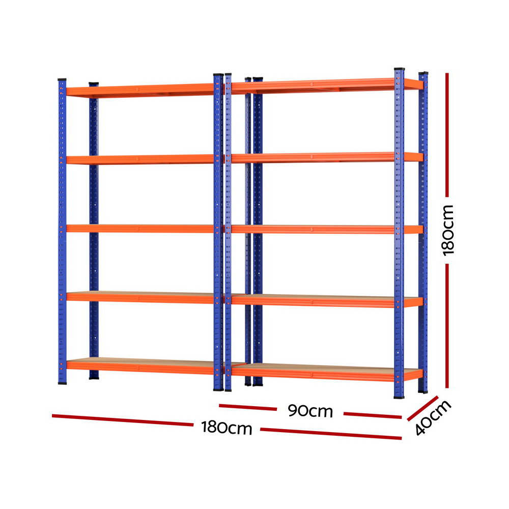 Giantz Heavy-Duty 5-Tier Garage Shelving Rack