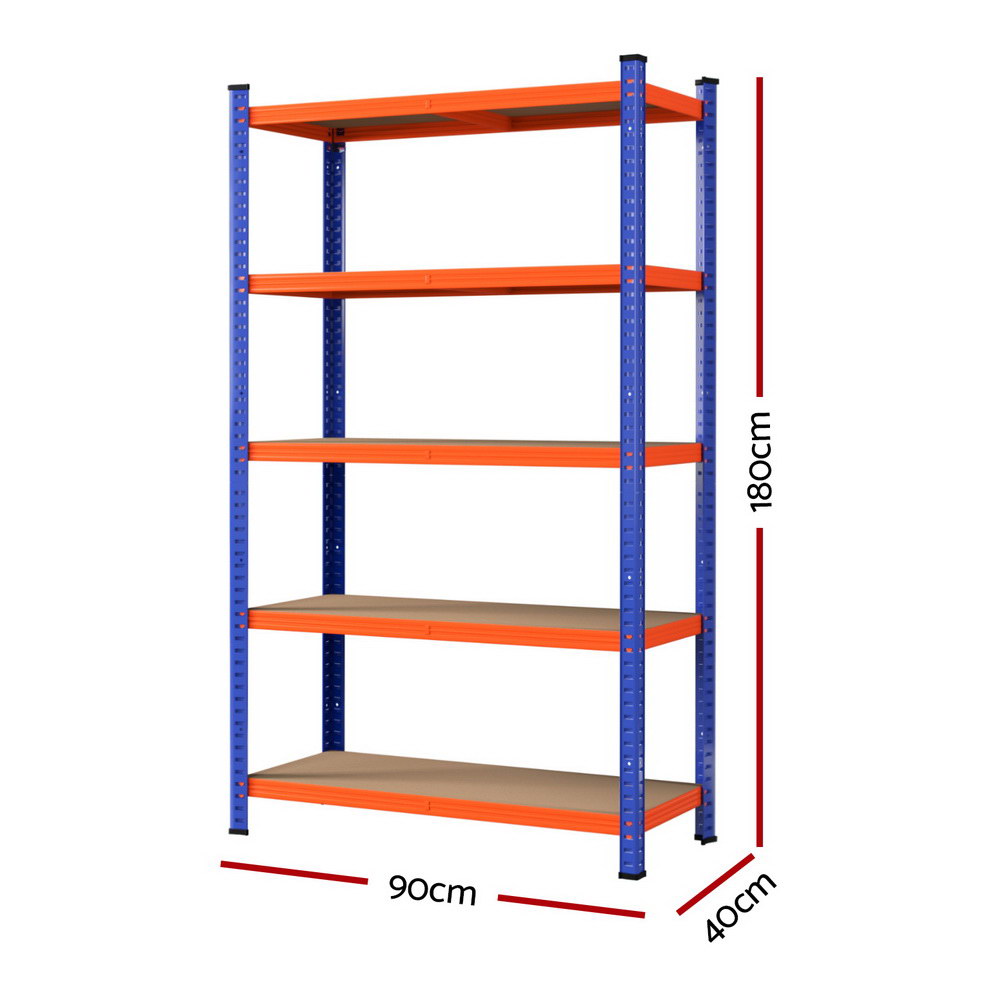 Heavy-Duty 5-Tier Storage Rack System