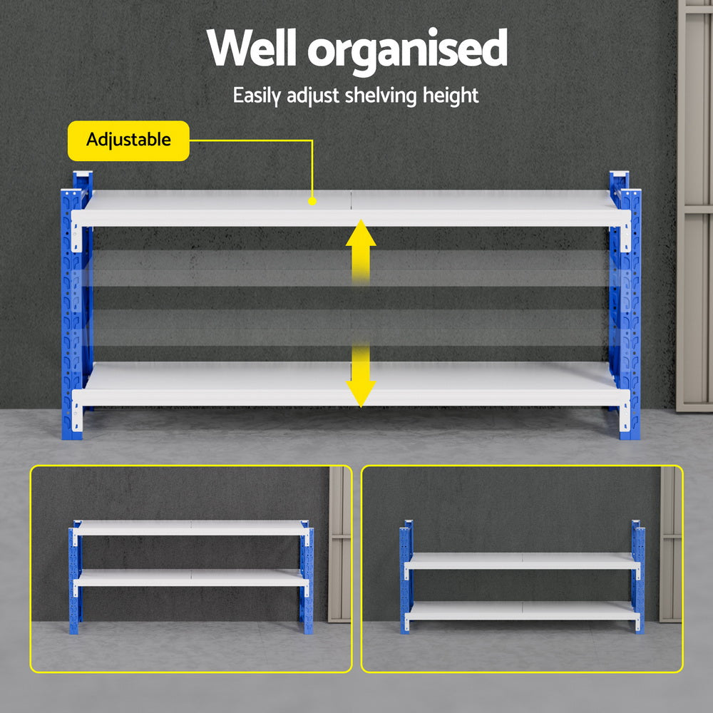 2M Heavy-Duty Steel Storage Rack