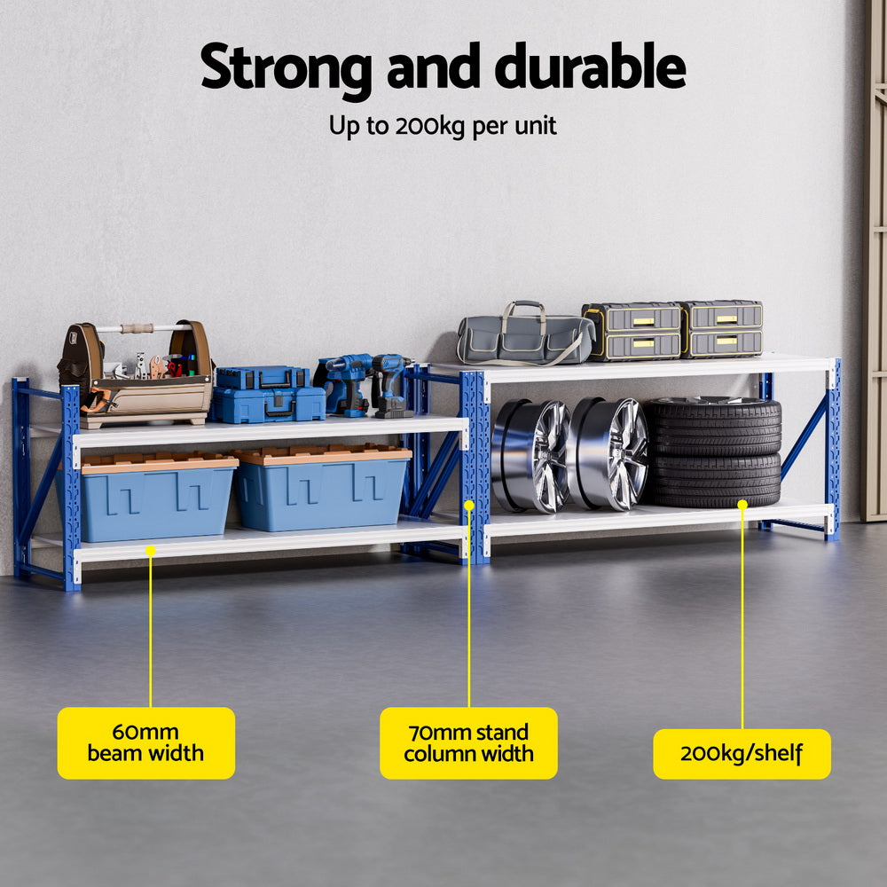 Giantz Heavy-Duty Garage Shelving Rack