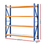 Heavy-Duty 2M x 2M Storage Rack