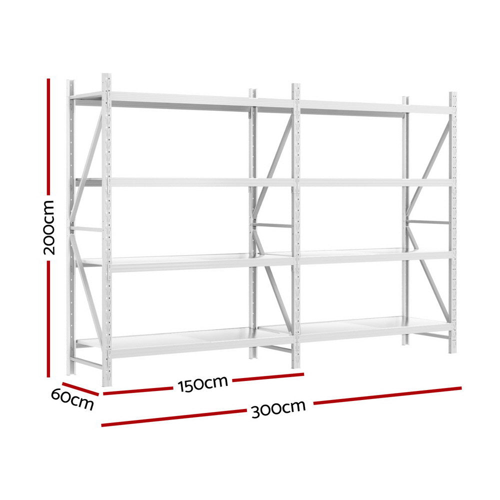 Heavy-Duty Garage Storage Rack – 200kg Capacity